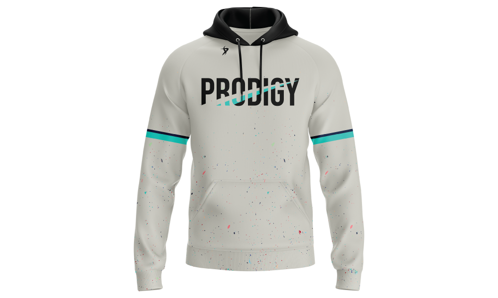 KC Prodigy - Dunlap - Grey Splatter Hoodie