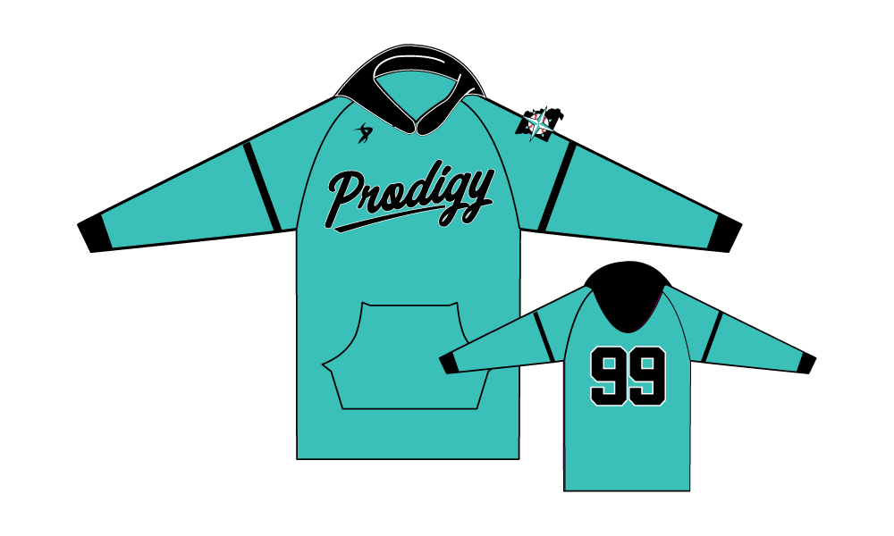 KC Prodigy - Dunlap - Seafoam Hoodie